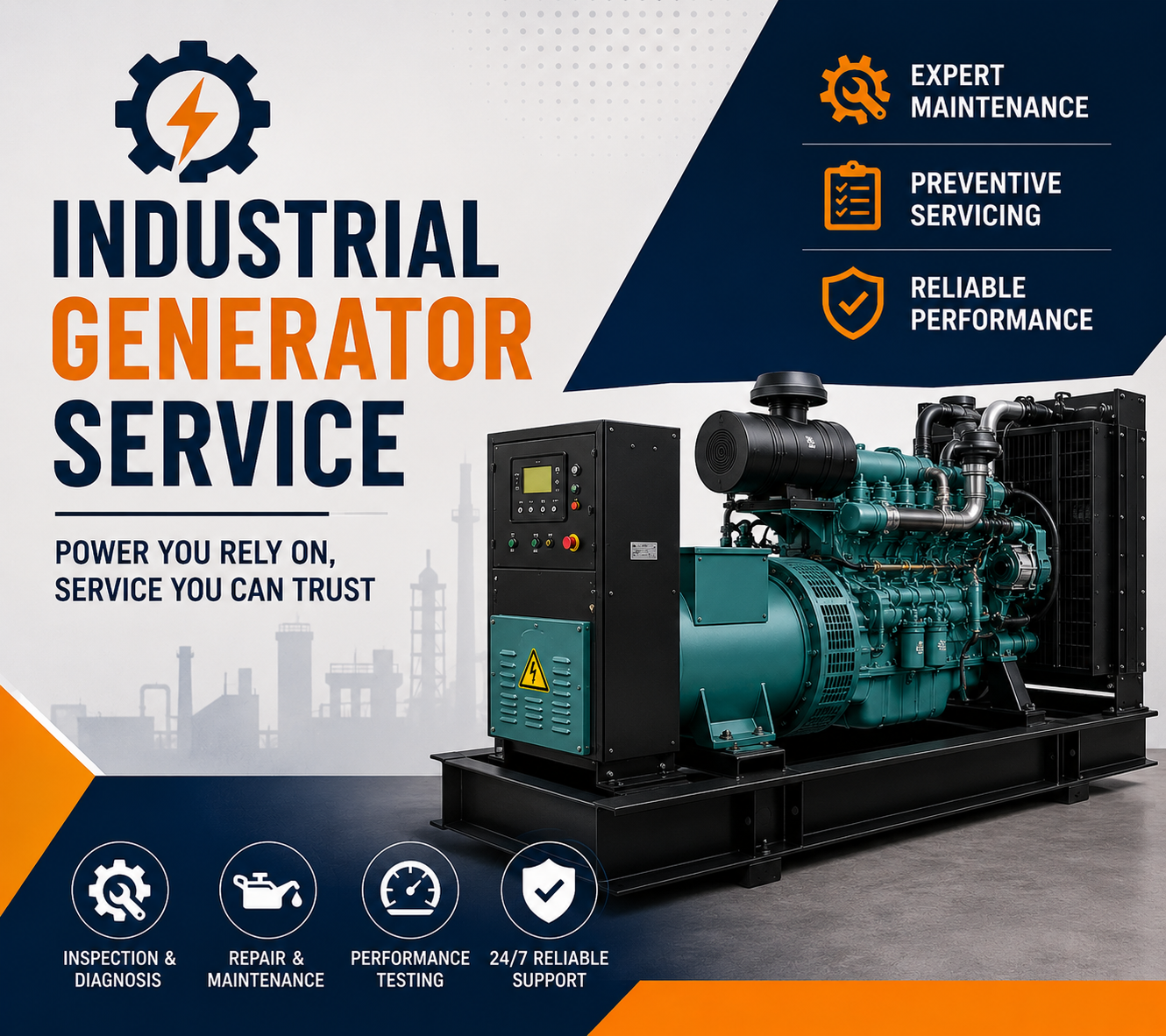 Industrial Generator Service